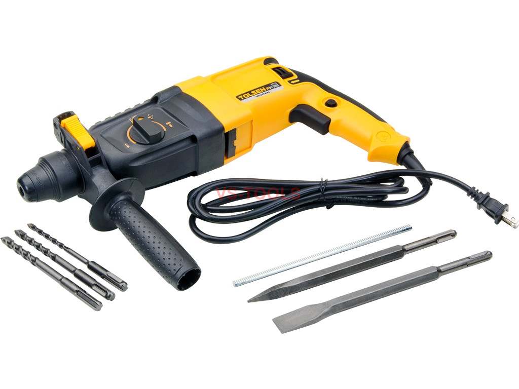 Concrete Rotary Hammer Drill Variable Speed MultiFunction